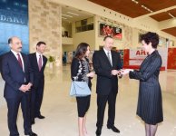 Prezident İlham Əliyev və xanımı "AITF-2015" XIV Azərbaycan Beynəlxalq turizm və səyahətlər sərgisi ilə tanış olublar (FOTO)