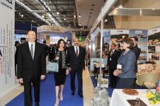 Prezident İlham Əliyev və xanımı "AITF-2015" XIV Azərbaycan Beynəlxalq turizm və səyahətlər sərgisi ilə tanış olublar (FOTO)