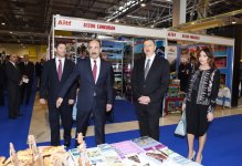 Prezident İlham Əliyev və xanımı "AITF-2015" XIV Azərbaycan Beynəlxalq turizm və səyahətlər sərgisi ilə tanış olublar (FOTO)