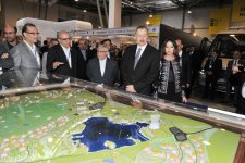 Prezident İlham Əliyev və xanımı "AITF-2015" XIV Azərbaycan Beynəlxalq turizm və səyahətlər sərgisi ilə tanış olublar (FOTO)