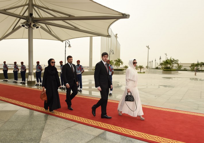 Prezident İlham Əliyev və xanımı Ciddə şəhərinə gəliblər (FOTO)