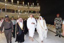 Prezident İlham Əliyev və xanımı Məkkədə ümrə ziyarətində olublar (FOTO)