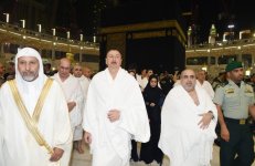 Prezident İlham Əliyev və xanımı Məkkədə ümrə ziyarətində olublar (FOTO)