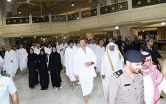 Prezident İlham Əliyev və xanımı Məkkədə ümrə ziyarətində olublar (FOTO)