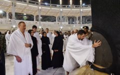 Prezident İlham Əliyev və xanımı Məkkədə ümrə ziyarətində olublar (FOTO)
