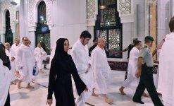 Prezident İlham Əliyev və xanımı Məkkədə ümrə ziyarətində olublar (FOTO)