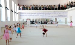 Bakıda bədii gimnastika üzrə ilk "Təhsil" açıq kuboku keçirilib (FOTO)