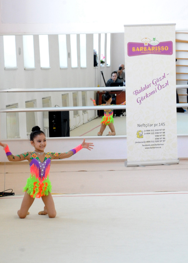 Bakıda bədii gimnastika üzrə ilk "Təhsil" açıq kuboku keçirilib (FOTO)