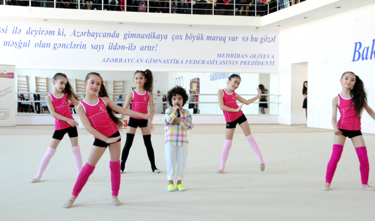 Bakıda bədii gimnastika üzrə ilk "Təhsil" açıq kuboku keçirilib (FOTO)