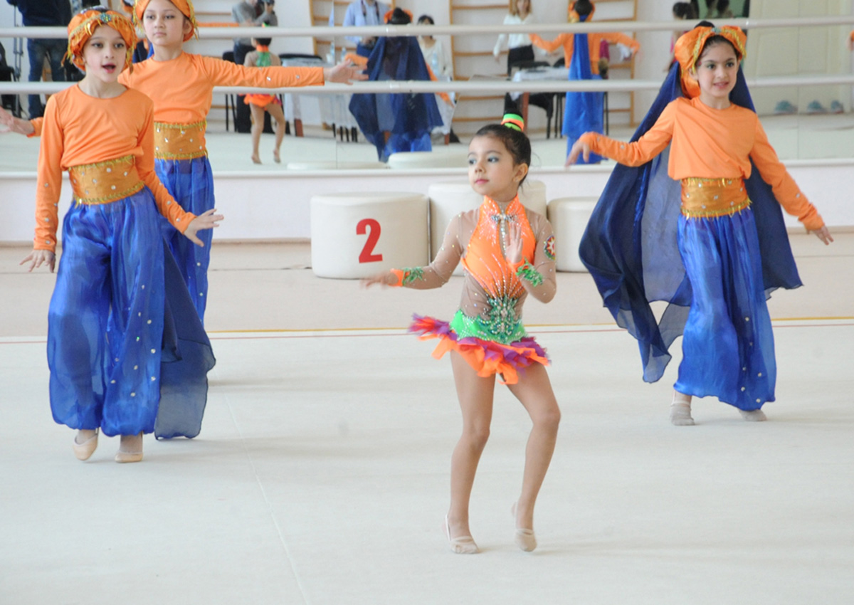 Bakıda bədii gimnastika üzrə ilk "Təhsil" açıq kuboku keçirilib (FOTO)