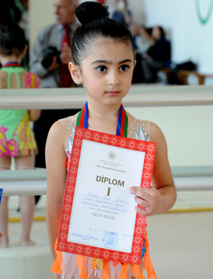Bakıda bədii gimnastika üzrə ilk "Təhsil" açıq kuboku keçirilib (FOTO)