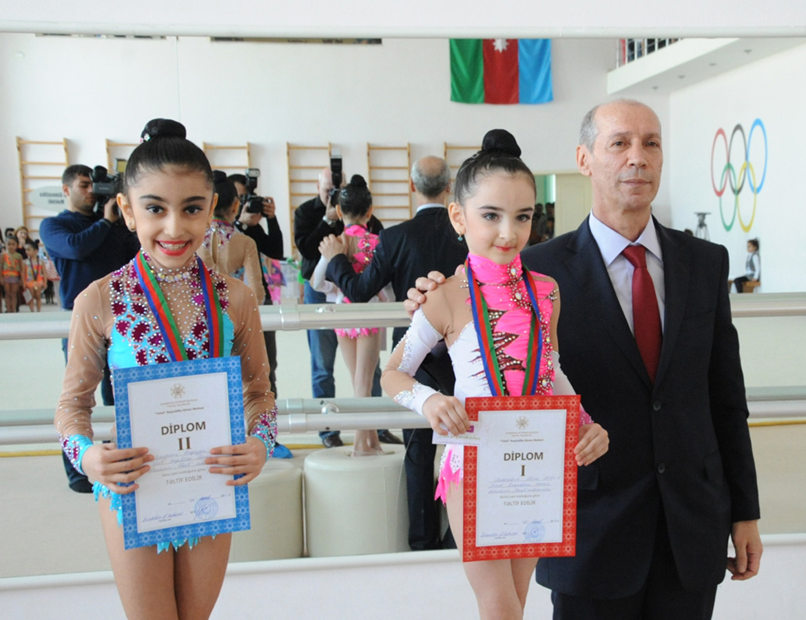 Bakıda bədii gimnastika üzrə ilk "Təhsil" açıq kuboku keçirilib (FOTO)