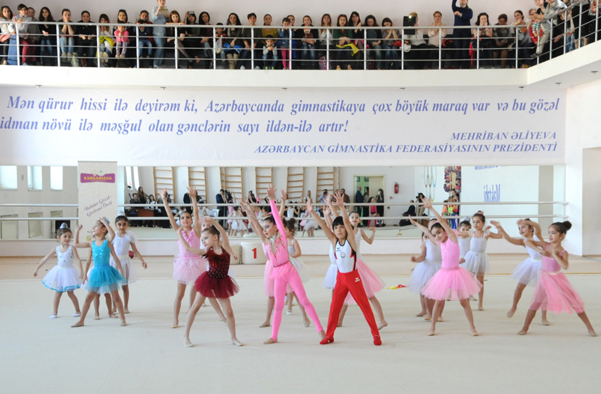 Bakıda bədii gimnastika üzrə ilk "Təhsil" açıq kuboku keçirilib (FOTO)