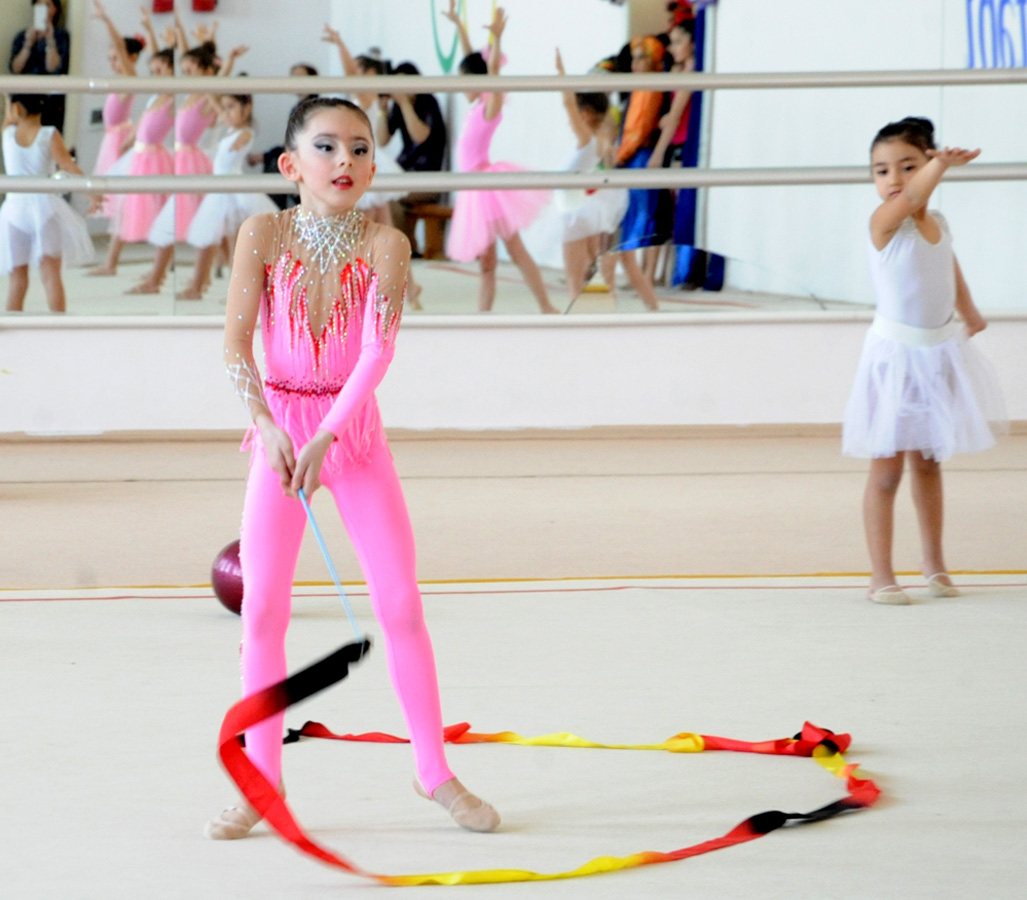 Bakıda bədii gimnastika üzrə ilk "Təhsil" açıq kuboku keçirilib (FOTO)
