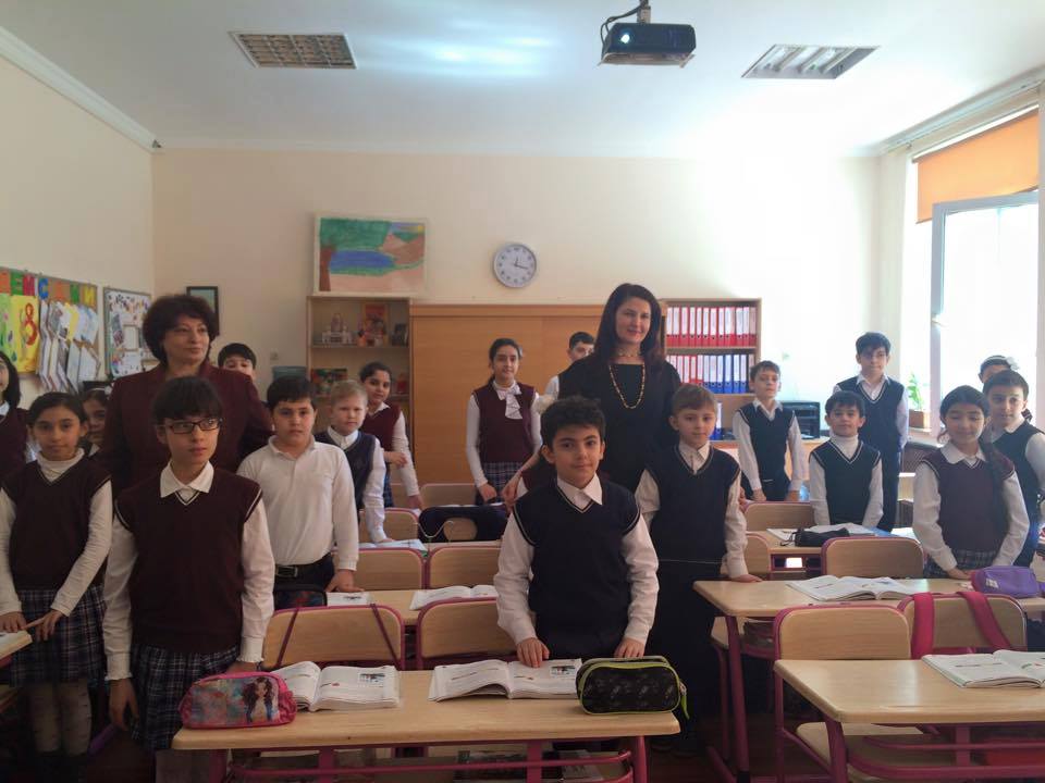 Çexiyalı politoloq Tatyana Perqler Bilik Fondunun qonağıdır (FOTO)