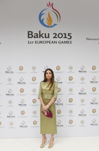 Moskvada birinci xanım Mehriban Əliyevanın iştirakı ilə “Bakı–2015” Avropa Oyunlarının təqdimatı keçirilib (FOTO)