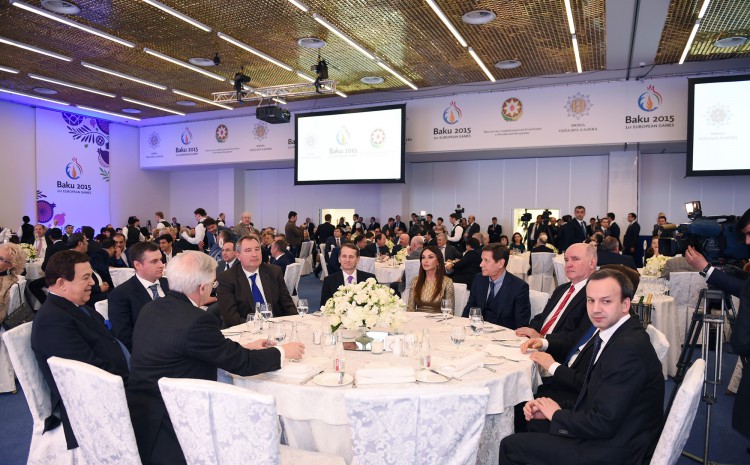 Moskvada birinci xanım Mehriban Əliyevanın iştirakı ilə “Bakı–2015” Avropa Oyunlarının təqdimatı keçirilib (FOTO)