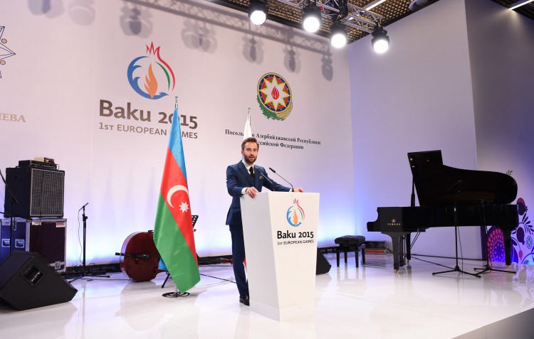 Moskvada birinci xanım Mehriban Əliyevanın iştirakı ilə “Bakı–2015” Avropa Oyunlarının təqdimatı keçirilib (FOTO)