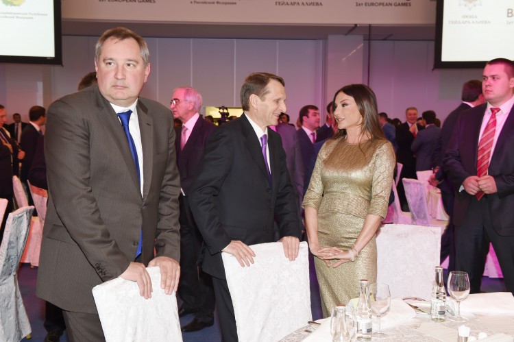 Moskvada birinci xanım Mehriban Əliyevanın iştirakı ilə “Bakı–2015” Avropa Oyunlarının təqdimatı keçirilib (FOTO)