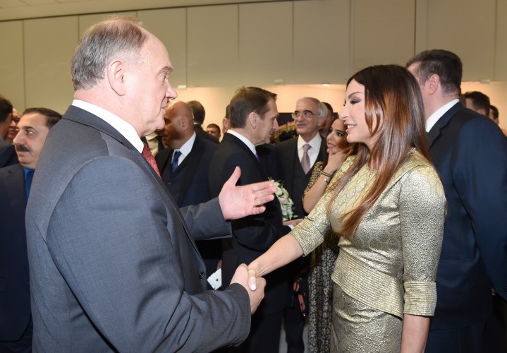 Moskvada birinci xanım Mehriban Əliyevanın iştirakı ilə “Bakı–2015” Avropa Oyunlarının təqdimatı keçirilib (FOTO)