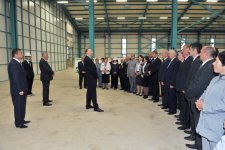 Prezident İlham Əliyev “Astaraçay” MMC-nin çay emalı fabrikində yaradılan şəraitlə tanış olub (FOTO)