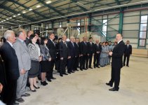 Prezident İlham Əliyev “Astaraçay” MMC-nin çay emalı fabrikində yaradılan şəraitlə tanış olub (FOTO)