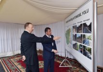 Prezident İlham Əliyev Astarada Deqədi-Pəlikəş avtomobil yolunun açılışında iştirak edib (FOTO)