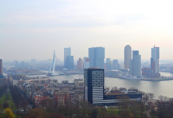Rotterdamda partlayış baş verib