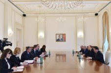 Prezident İlham Əliyev Serbiya Baş nazirinin rəhbərlik etdiyi nümayəndə heyətini qəbul edib