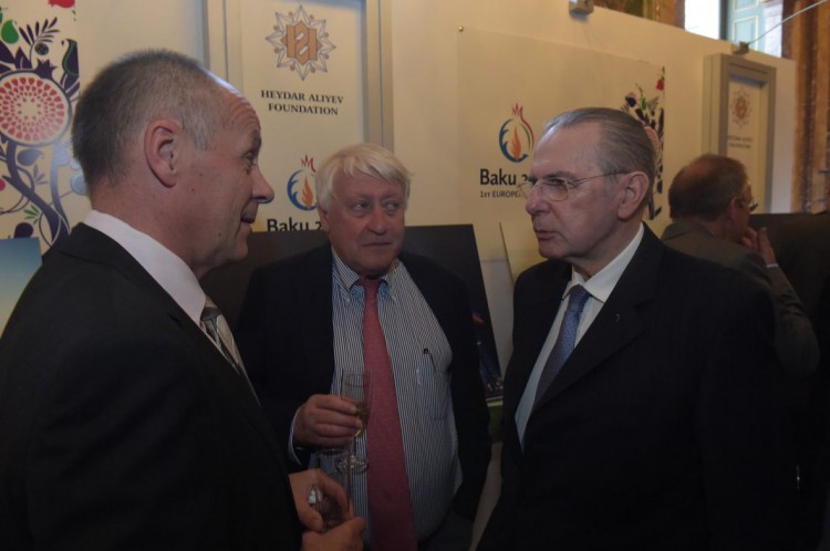 Heydər Əliyev Fondunun təşkilatçılığı ilə “Bakı-2015” Brüsseldə təqdim olunub (FOTO)