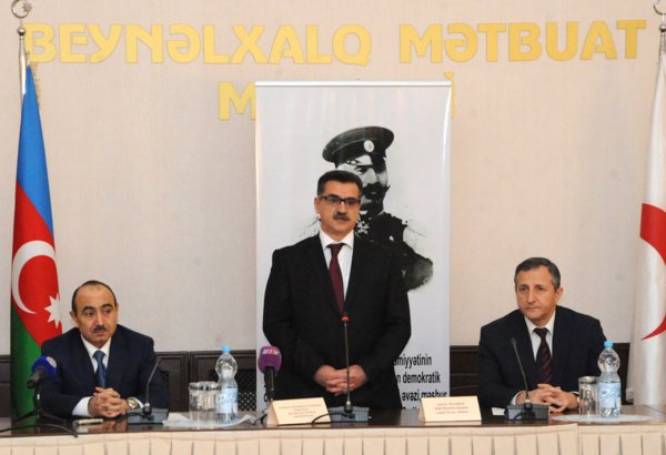 General-leytenant Əliağa Şıxlinskinin 150 illik yubileyi ilə bağlı tədbir keçirilib (FOTO)