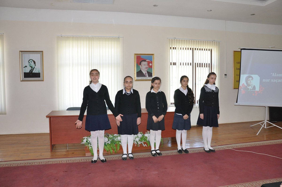 Zaqatalada akademik Zərifə Əliyevanın anım günü keçirilib (FOTO)