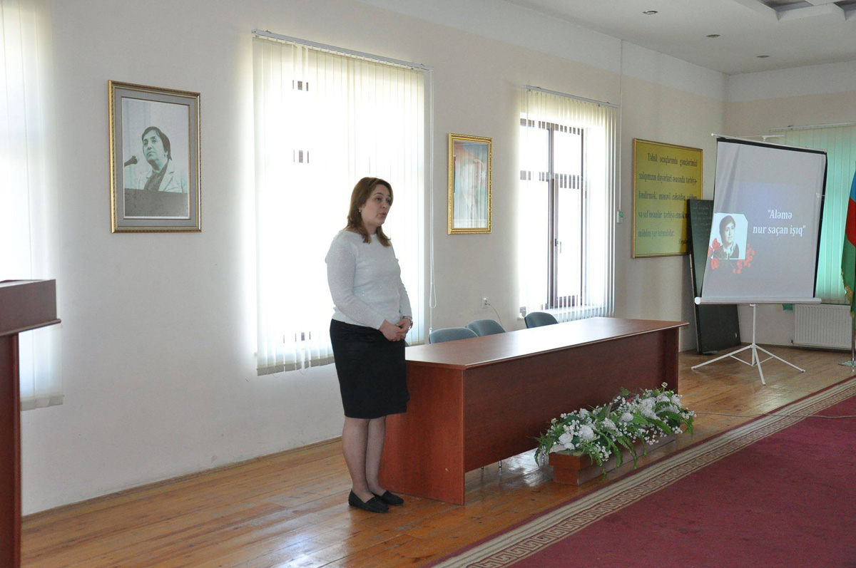 Zaqatalada akademik Zərifə Əliyevanın anım günü keçirilib (FOTO)