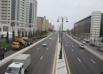 Heydər Əliyev prospektinin digər yan yolu da təmir ediləcək (FOTO)