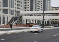 Heydər Əliyev prospektinin digər yan yolu da təmir ediləcək (FOTO)