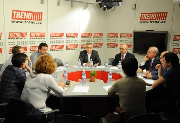 Bakıda Azərbaycan və Sverdlovsk vilayətinin KİV nümayəndələrinin görüşü olub (FOTO)
