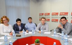 Bakıda Azərbaycan və Sverdlovsk vilayətinin KİV nümayəndələrinin görüşü olub (FOTO)