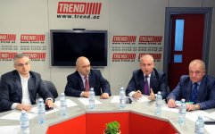 Bakıda Azərbaycan və Sverdlovsk vilayətinin KİV nümayəndələrinin görüşü olub (FOTO)