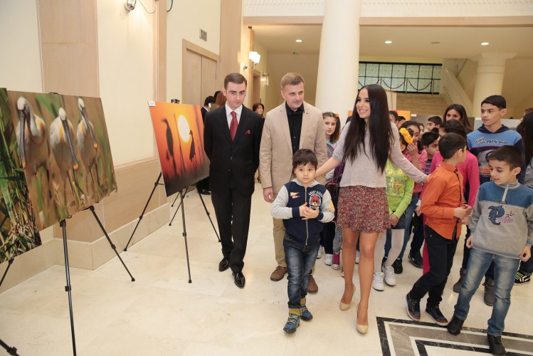Leyla Əliyeva “Quşlar cənnəti - Ağgöl Milli Parkı” sənədli filminin təqdimat mərasimində iştirak edib (FOTO)