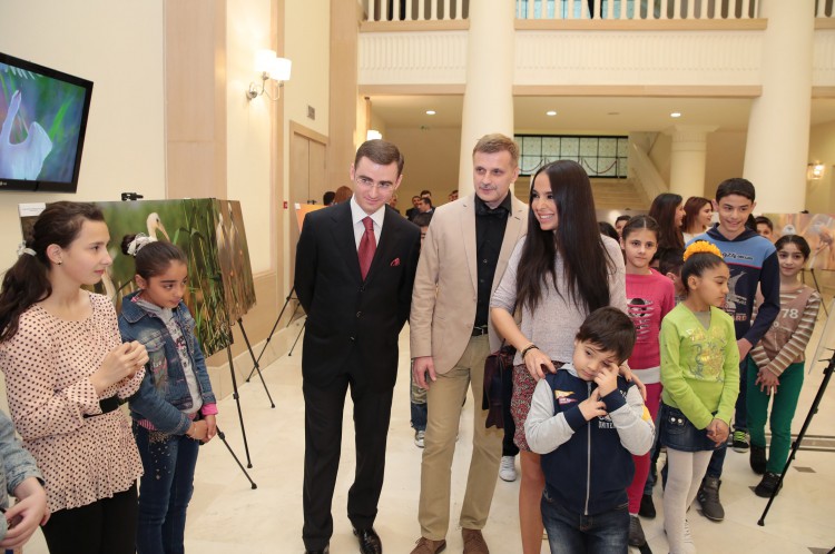 Leyla Əliyeva “Quşlar cənnəti - Ağgöl Milli Parkı” sənədli filminin təqdimat mərasimində iştirak edib (FOTO)