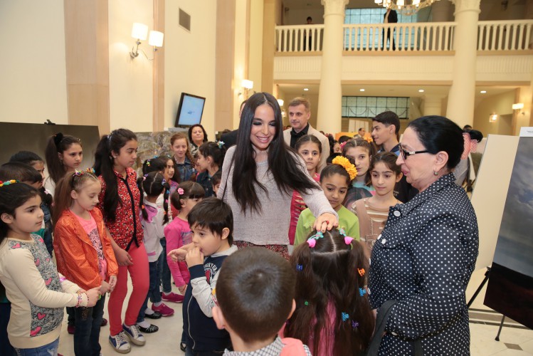 Leyla Əliyeva “Quşlar cənnəti - Ağgöl Milli Parkı” sənədli filminin təqdimat mərasimində iştirak edib (FOTO)