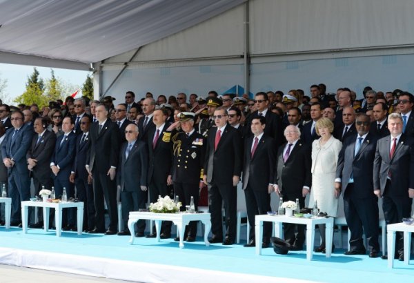 Prezident İlham Əliyev Türkiyədə Çanaqqala zəfərinin 100 illiyi mərasimində iştirak edir (ƏLAVƏ OLUNUB)