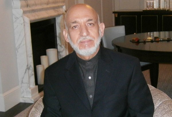 Hamid Kərzai: Əfqanıstan Avropaya çıxmaq üçün "Bakı-Tiflis-Qars" layihəsindən yararlana bilər