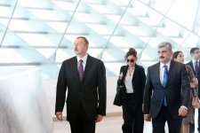 Prezident İlham Əliyev və xanımı Bakı Konqres Mərkəzinin açılışında iştirak ediblər (FOTO)