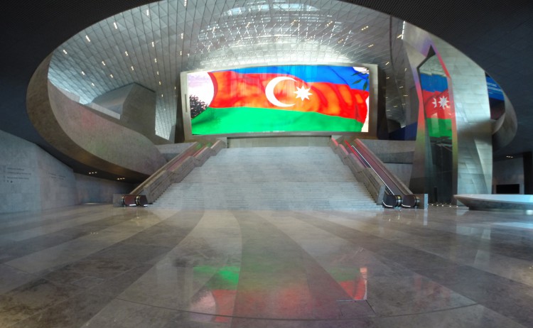 Prezident İlham Əliyev və xanımı Bakı Konqres Mərkəzinin açılışında iştirak ediblər (FOTO)