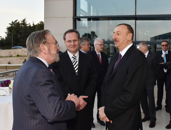 Prezident İlham Əliyevin adından III Qlobal Bakı Forumunun iştirakçılarının şərəfinə ziyafət verilib (FOTO)