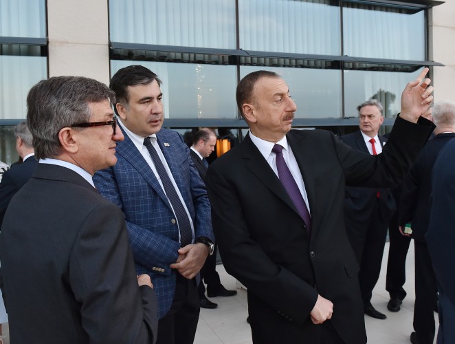 Prezident İlham Əliyevin adından III Qlobal Bakı Forumunun iştirakçılarının şərəfinə ziyafət verilib (FOTO)