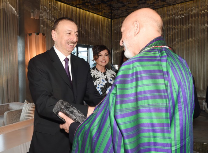 Prezident İlham Əliyevin adından III Qlobal Bakı Forumunun iştirakçılarının şərəfinə ziyafət verilib (FOTO)