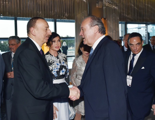 Prezident İlham Əliyevin adından III Qlobal Bakı Forumunun iştirakçılarının şərəfinə ziyafət verilib (FOTO)