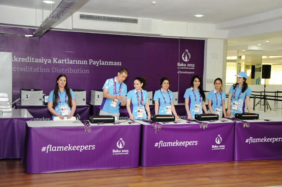 I Avropa Oyunlarının uniformalarının təqdimatı keçirilib (FOTO)